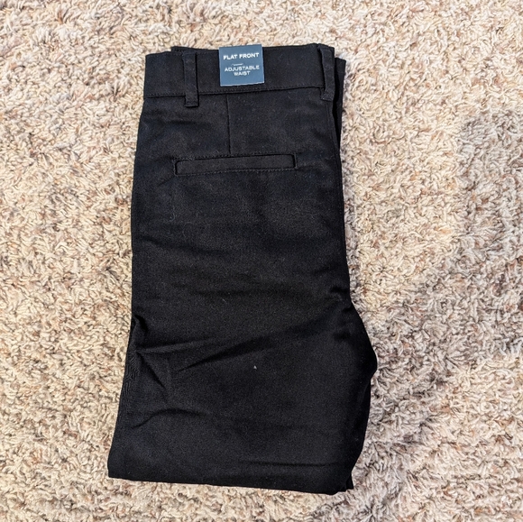 NWT boys Nautica black pants in size 8 regular. - Picture 3 of 4